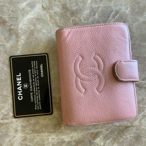 Chanel Caviar Pink Wallet